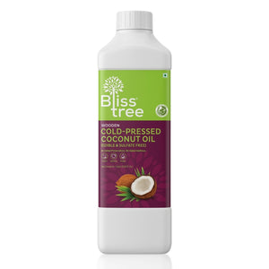 First Cold-Pressed Coconut Oil - Extra Virgin & Full Wooden - 1L