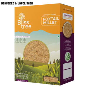 Unpolished Foxtail Millet - 2lb