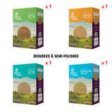 Semi-polished Millets Combo (Kodo, Foxtail, Little & Barnyard) - 8lb