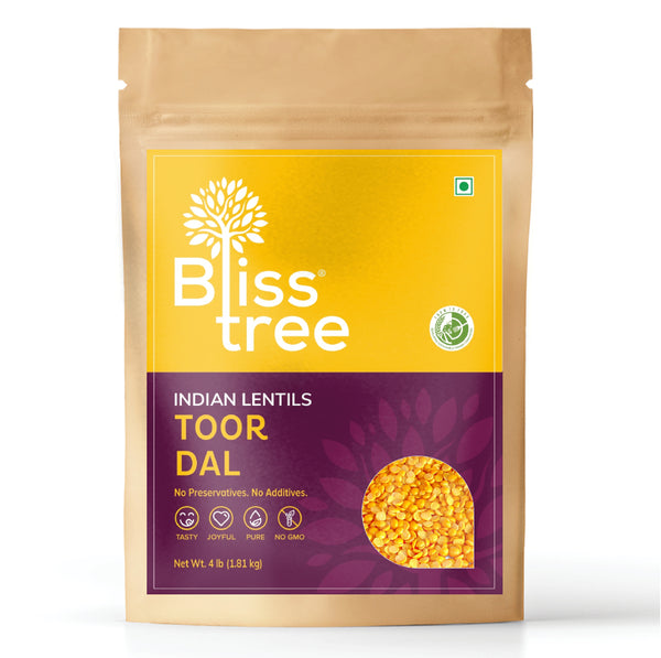 Toor Dal 4lb – Authentic Indian Lentils | Bliss Tree - Bliss Tree New ...