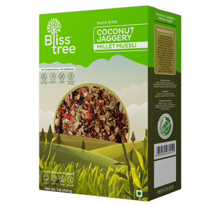 coconut jaggery millet muesli - 1lb
