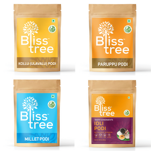 chutney powder/podi combo - 4 packs